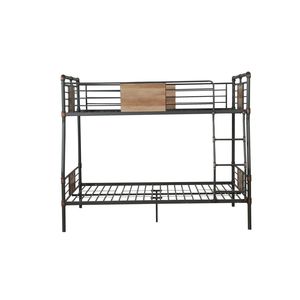 Letto a castello Brantley Sandy Full XL/Queen in metallo con finitura spazzolata nera e bronzo scuro - Product Image 4