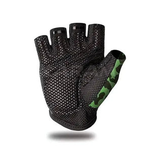 Half Finger Leather Sublimation Gym Fitness Training Gloves Breathable Unisex Sports Workout Low MOQ - Product Image 3