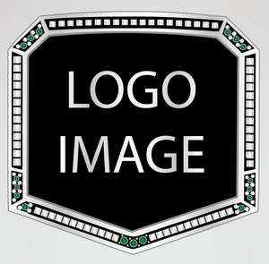 Ceinture de championnat de lutte en laiton et zinc avec plaque centrale dorée à quatre côtés, logo personnalisé, sangle noire, fabriquée à la main - Product Image 2