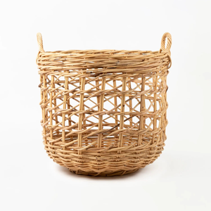 Panier de rangement en jute pliable multifonctionnel de style moderne, écologique, avec poignée, panier en jute de qualité supérieure, portable - Product Image 3