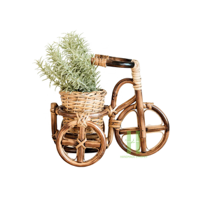 ตะกร้าหญ้าทะเลสานด้วยมือสไตล์วินเทจลา่นชาวไร่ในร่มเป็นมิตรกับสิ่งแวดล้อมของตกแต่งสวนในบ้านงานแฮนด์เมด - Product Image 6