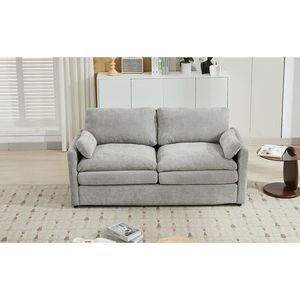 Divano a Due Posti Imbottito da 173 cm, Oversize e Confortevole, con Doppio Cuscino Morbido, per Soggiorno - Product Image 2