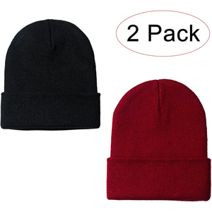 OEM Knit Beanie Hat Ribbed <b>Winter</b> <b>Cap</b> Women Men Soft Warm Stretch Plain Skull <b>Cap</b> Wholesale Supplier Hat - Product Image 2