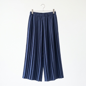 Pantalones Culottes Plisados de Cintura Alta para Mujer, Estilo Casual de Verano, Pierna Ancha, Largo hasta la Rodilla, OEM, ODM, Venta al por Mayor, Fábrica, Marca Privada |   MOQ bajo - Product Image 3