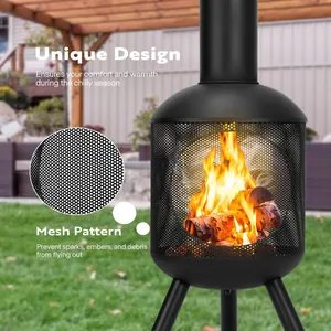 New Arrival Handmade <b>Fire</b> Bowl For Elegant Patio Heating Garden Decor And Resort LandscapingPortable Stainless Steel Chimenea - Product Image 3