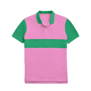 Camiseta de Manga Corta para Hombre, Estilo Casual Elegante, Antiarrugas, Lisa, Mezcla de Algodón, Tejido Jersey, 220g, Ligera, para Vacaciones de Verano - Product Image 3