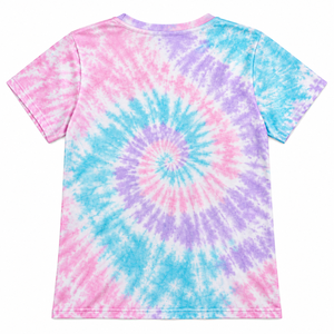 Women Pastel Tie Dye <b>T</b> <b>Shirt</b> Crew Neck Cotton Tee Summer <b>Festival</b> Casual Custom Print Spring Summer Wear <b>T</b> <b>Shirts</b> - Product Image 4