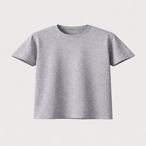 T-shirt décontracté pour homme de style américain, en polyester/coton, coupe slim, streetwear, manches courtes, respirant et écologique pour l'été - Product Image 3
