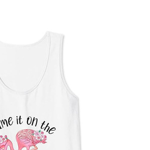 LAMA INDUSTRIES Women's <b>White</b> Square Collar Vintage Short CAMIS Tank <b>Top</b> Casual Breathable 100% Cotton Knitted Sleeveless - Product Image 4