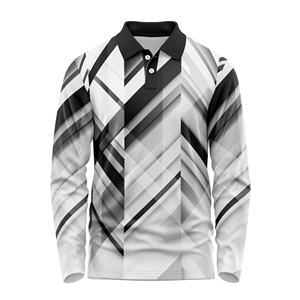 Chemise polo pour homme de bonne qualité, manches longues, chemises de golf légères, UPF 50+, chemises fraîches pour homme, vêtements de travail, de pêche et de plein air - Product Image 6