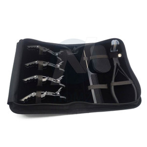 Nuevo Juego de Accesorios para Extensiones de Cabello con Cinta Adhesiva de Acero Inoxidable: Alicates, Peine de Seccionamiento y Clips de Agarre Fuerte Antideslizantes - Product Image 3