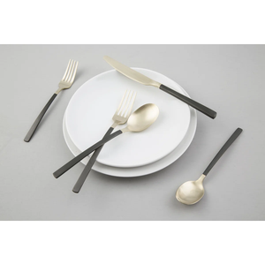 Ensemble de couverts en acier inoxydable sur mesure de haute qualité, finition miroir, couteau, cuillère, fourchette, vaisselle réutilisable et durable à prix abordable - Product Image 5