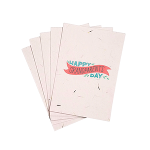 Eco-Friendly Plantable Seed Cards Customizable Logo Printing Biodegradable Labels Visible Seeds 'Thank You' - Product Image 5