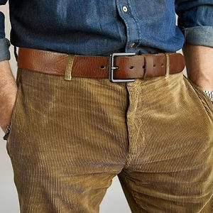 Nuevo Cinturón de Cuero Vacuno para Hombre, Correa Ajustable, Cinturones de Cuero Casuales de Alta Calidad - Product Image 4