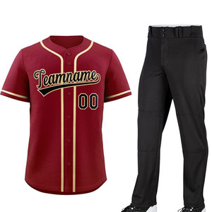 Latest Design Custom Logo Baseball Uniform Best Selling Wholesale <b>Cheap</b> Price Baseball Uniform For Online Sale - Product Image 1