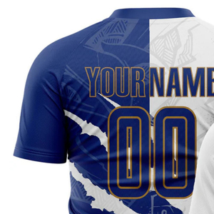 เสื้อฟุตบอลแบบกำหนดเองสำหรับทีมกีฬา แขนสั้น ระบายอากาศ แห้งเร็ว ชุดกีฬาสำหรับสโมสรฝึกซ้อม - Product Image 4