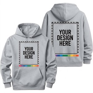 US Wholesale Custom Men's <b>Hoodie</b> Personalized Artwork Cotton Blend Autumn Pullover Trendy Casual Streetwear - Product Image 1