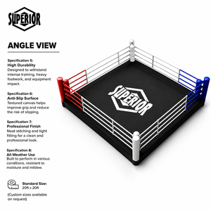 Nouvelle housse de ring de boxe personnalisée de qualité supérieure avec logo imprimé, pour sol de ring de boxe - Product Image 2