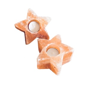 Disfrute de la belleza de su hogar con el candelita de sal en forma de estrella del Himalaya de la mejor calidad de Sian Enterprises - Product Image 3