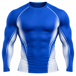Sublimated Long Sleeve <b>Rash</b> <b>Guard</b> For Boys wholesale Custom Logo Printed Stylish <b>Men</b> <b>Rash</b> <b>Guards</b> Cheap Price Breathable - Product Image 5