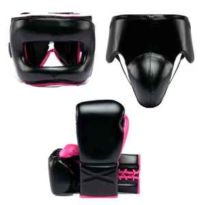 Conjunto de Sparring Personalizado, Guantes de Boxeo Profesionales de Cuero Vacuno, Alta Calidad a Bajo Precio - Product Image 1