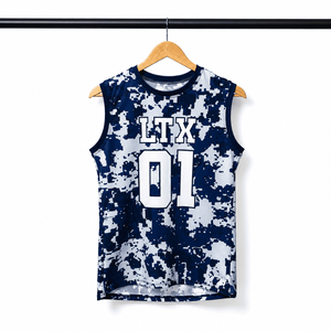 Uniformes de football personnalisés 7 sur 7, logo personnalisé, maillot sans manches de compression pour jeunes, uniformes de flag football sublimés - Product Image 2