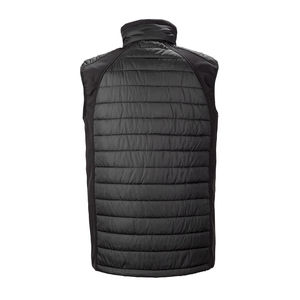 Gilet matelassé sans manches pour homme avec logo personnalisé, chaud pour l'hiver, respirant, décontracté, service OEM - Product Image 4