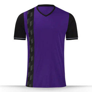 Maillot de football pour adultes à manches courtes, respirant, séchage rapide, coupe-vent, écologique, 100% polyester - Product Image 6