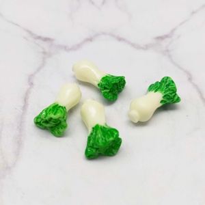 1:12 Miniature Dollhouse Accessories simulation <b>mini</b> spoon cabbage kitchen scene model ornaments - Product Image 2