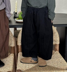 Pantalones Rectos de Algodón 100% para Niños, Primavera, Novedad, Pantalones Anchos de Nueve Puntos para Bebés, Niños y Niñas, Cintura Alta con Cierre de Cremallera - Product Image 2