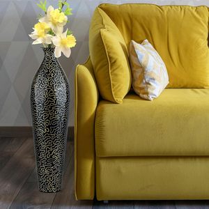 Nuevo Jarrón de Metal de 24 Pulgadas de Alto con Elegante Centro de Mesa Decorativo Hecho a Mano para el Hogar a Precio de Exportación - Product Image 3