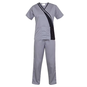 Uniformes Médicos de Último Diseño para Hospital, Conjuntos de Uniformes de Enfermería para Mujer, Logotipo Personalizado, Poliéster y Spandex, Estilo Jogger - Product Image 4