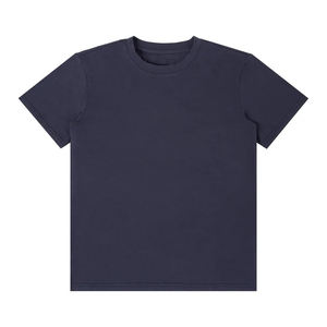 Almitaf 2026 Oversized Custom Design Fashion Men's <b>T</b>-<b>Shirt</b> Front Logo Breathable <b>Polyester</b>/Cotton Casual Jersey OEM O-Neck 340g - Product Image 1
