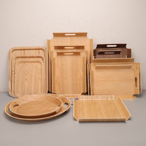 Wooden <b>Tray</b> Bread Plate Buffet Plate <b>Baking</b> Hotel <b>Tray</b> - Product Image 3