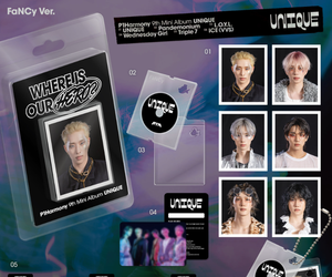 P1Harmony [UNIQUE] Versión FaNCy, Libro Electrónico (CD) de K-Pop con Materiales de Papel y Plástico, en Coreano, para Todas las Edades, Hecho en Corea - Product Image 4