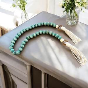 Guirnalda de Resina Ecológica de Lujo, Decoración Floral de Estilo Moderno, Color y Tamaño Personalizables, para Montar en la Pared, para Navidad, Fiestas en Casa - Product Image 1
