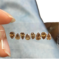 Diamant de laboratoire Dada Diamond Jewellery certifié IGI, 1 carat, taille poire blanche, percé au laser, excellente taille, couleur marron, VS1, en vrac
