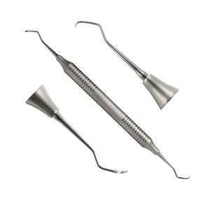 Offre Spéciale Columbia Curette Large Manche Creux Détartreur Dentaire en Acier Inoxydable et Curette Instruments CE & ISO Approuvé PAR VIDIFIVE - Product Image 2