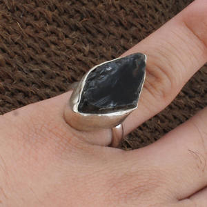 แหวนเงินแท้ 925 ลายสโมคกี้โรว์สีน้ำตาล ดีไซน์ครึ่งวงนิรันดร์ แบบเรียบง่าย ประดับอัญมณี เหมาะสำหรับผู้หญิง เป็นของขวัญ - Product Image 1