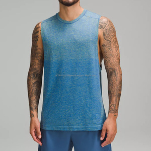 Vente en gros de débardeurs de sport pour hommes de haute qualité, nouveaux, pour le basketball, la remise en forme, couleur unie, compression sans manches - Product Image 4