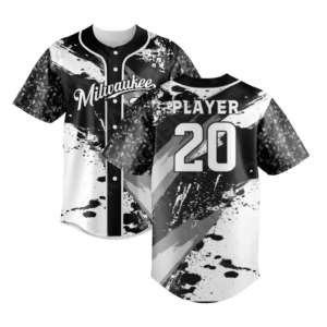 Ventes directes d'usine, maillots de football à manches courtes personnalisés, sport et loisirs, séchage rapide, respirant, maillot de baseball - Product Image 3