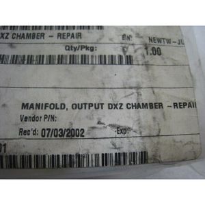 5 AMAT 0021-36300 แมนิโฟลด์, ช่องเอาต์พุต DXZ - อุปกรณ์และอะไหล่เซมิคอนดักเตอร์ระดับโลกที่เชื่อถือได้ - Product Image 1