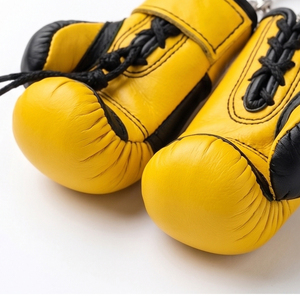 Porte-clés en cuir véritable et PU avec logo personnalisé, gants de boxe - doux, durables, couleur personnalisée, design de haute qualité, entraînement MMA - Product Image 5