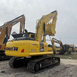 Excavatrice Komatsu PC200 95% neuve, fonctionnement fluide, fiable sur tous les chantiers, excavatrice sur chenilles Komatsu PC200 350 220 240, excellent rapport qualité-prix - Product Image 5