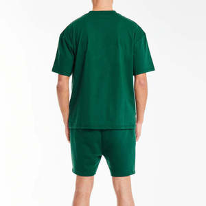 Custom Logo Men Summer <b>Shorts</b> <b>Set</b> Breathable Cotton <b>T</b> <b>Shirt</b> <b>And</b> <b>Shorts</b> Outfit Quick Dry Casual Gym Tracksuit Wholesale Fashion <b>T</b> - Product Image 2