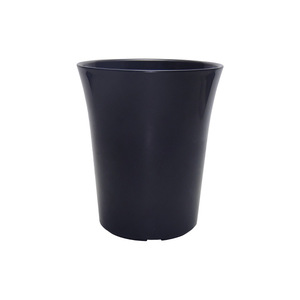 Orchid <b>Planter</b> 5 Inch ABS Glossy <b>Plastic</b> Flower Pot Ceramic Look Indoor Outdoor manufacturer OEM/ODM - Product Image 3