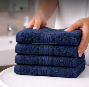 Toalla de Mano de Algodón Premium de 400 GSM, Suave y Absorbente, para Gimnasio, Salón, Venta al por Mayor - Product Image 4