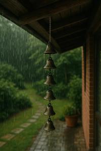 Cadenas de Lluvia Metálicas en Forma de Campana, Decorativas para Jardín, Cadena de Drenaje de Agua, Diseño de Campana para Flujo de Agua, Decoración para Patio y Hogar - Product Image 2