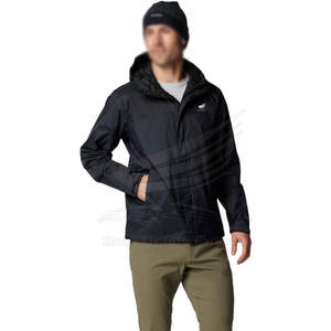 Chaqueta Impermeable con Capucha para Hombre, Precio al por Mayor, Nueva Llegada, Resistente al Viento, con Logotipo Frontal, para Venta en Línea - Product Image 3