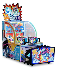 Colorful Air 2 Player Redemption Arcade Machine Ball Control Skill Ticket Prize Coin Operated Game <b>Kids</b> Gaming Zone Metal - Product Image 1